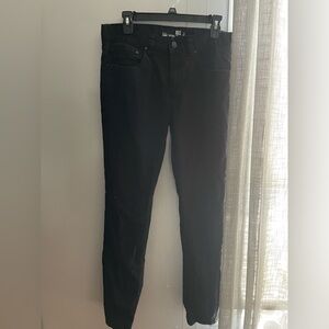 RSQ Men’s Dark Charcoal Skinny Tapered Jeans